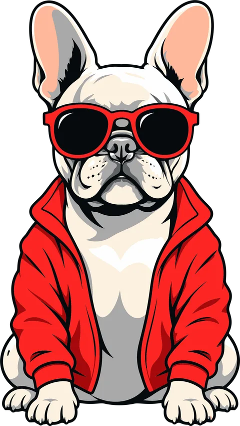 Vagány francia buldog