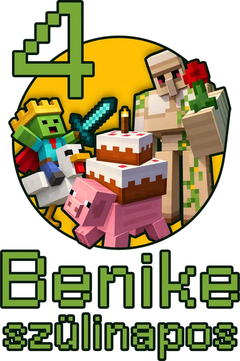 Minecraft születésnapos