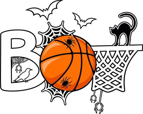 Halloween kosárlabda