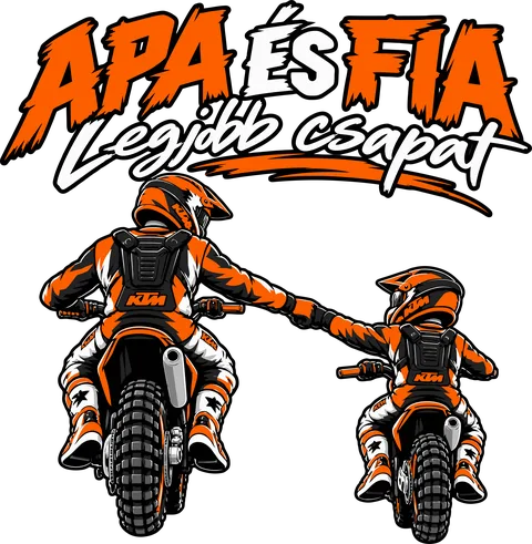 Legjobb motoros csapat - Apa és fia