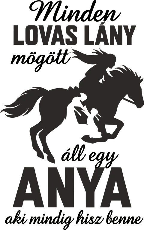 A lovas lány és anya