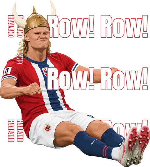 Haaland row row!