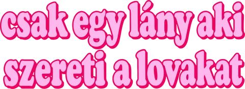 Csak egy lovas lány