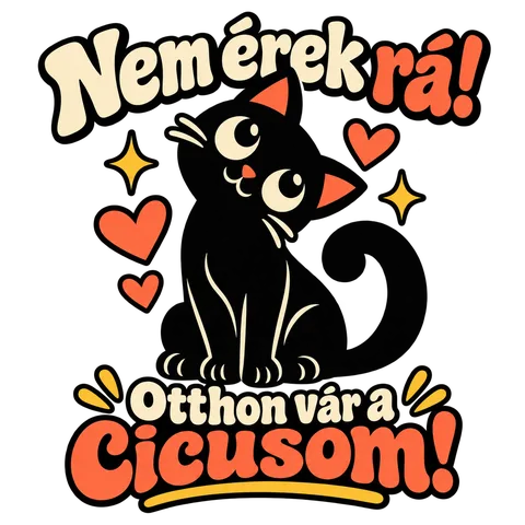 Nem érek rá! Otthon vár a cicusom!