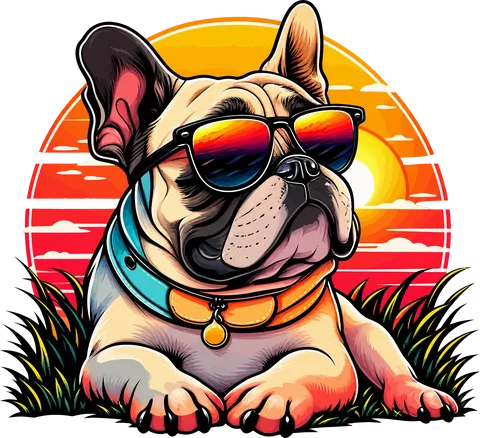 Menő francia buldog