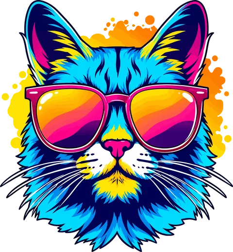 Neon cica