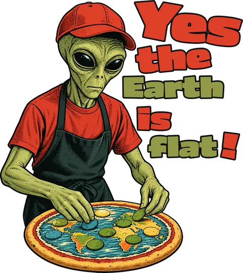 Yes the Earth is flat!