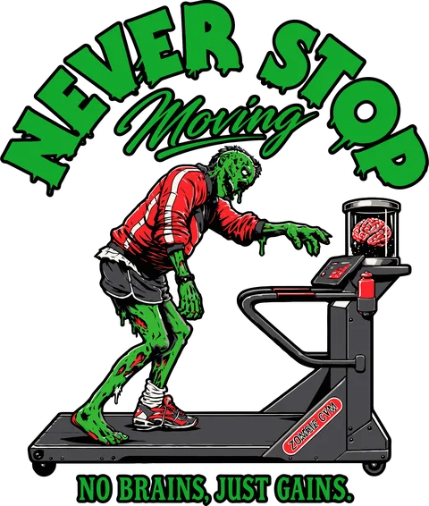 Never stop