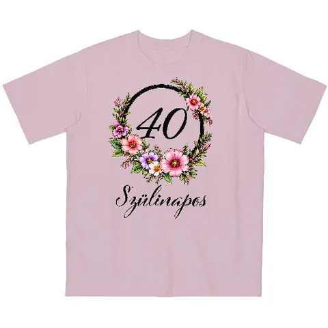 Virágos születésnap 40 éves
