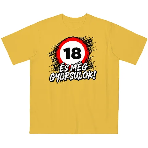 18 és még gyorsulok!