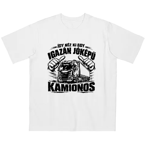 Egy jóképű kamionos