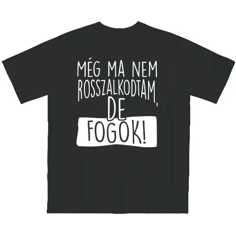 Még ma nem rosszalkodtam de fogok