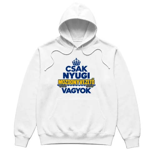 Nyugi mozdonyvezető vagyok!