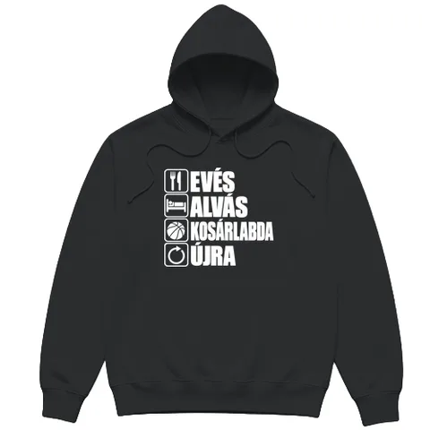Evés, alvás, kosár, újra