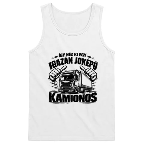 Egy jóképű kamionos