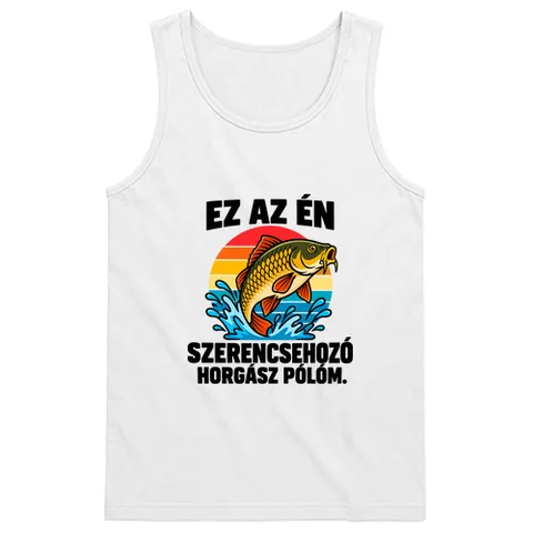Szerencsehozó horgász póló