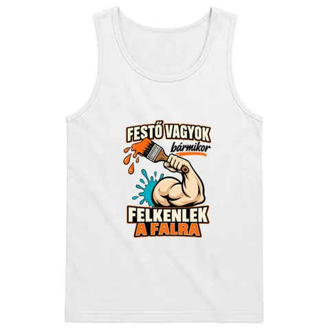 Festő vagyok, felkenlek a falra