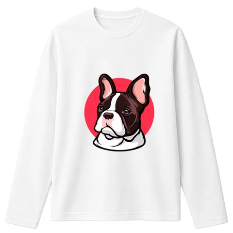 Francia buldog portré