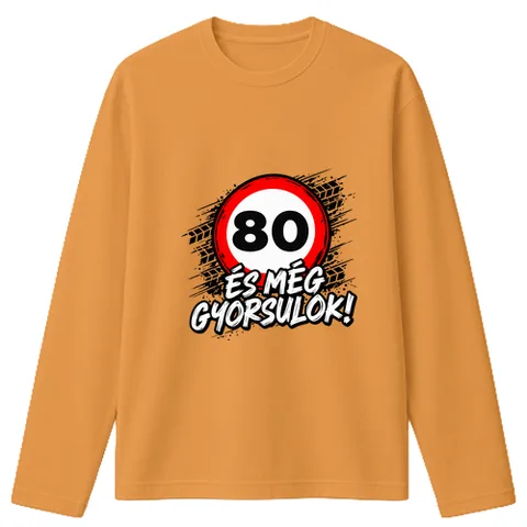80 és még gyorsulok!