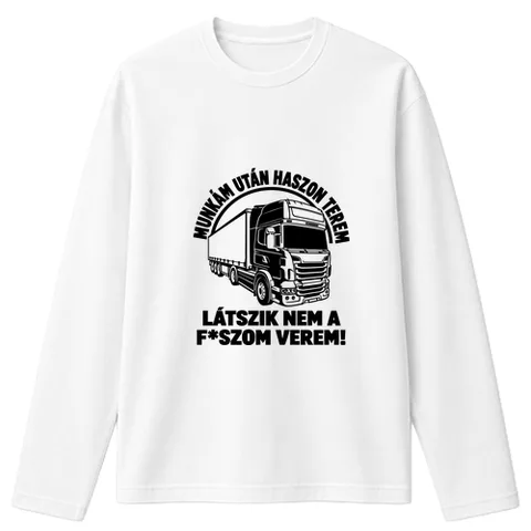 Munkám után haszon terem... Kamionos