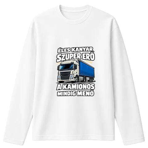 A kamionos mindig menő