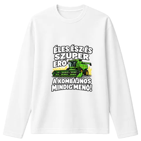 A kombájnos mindig menő