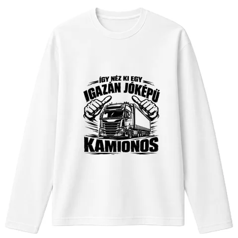 Egy jóképű kamionos