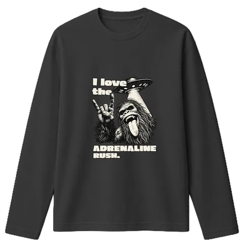 I love the adrenaline rush.