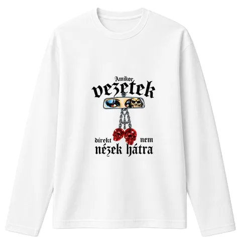 Amikor vezetek direkt nem nézek hátra