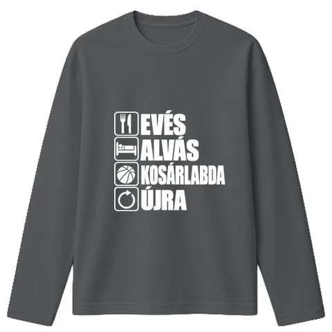 Evés, alvás, kosár, újra