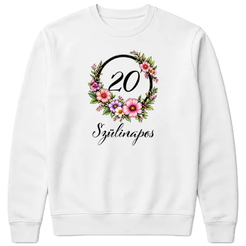 Virágos születésnap 20 éves