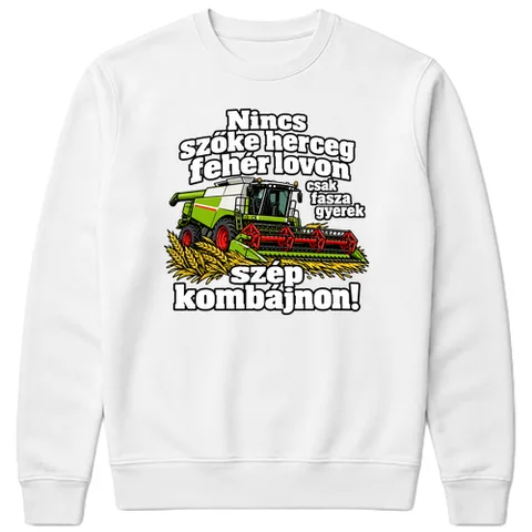Fasza gyerek, szép kombájnon