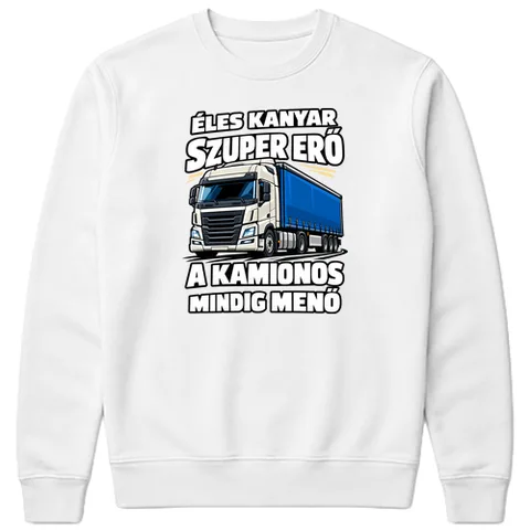 A kamionos mindig menő