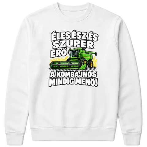 A kombájnos mindig menő
