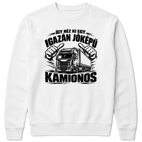 Egy jóképű kamionos