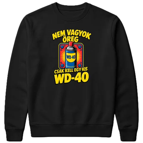 Nem vagyok öreg csak kell egy kis WD-40