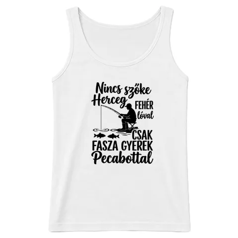 Horgász peca bottal